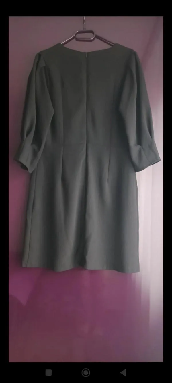 Rochie casual Mohito EU 40 | Negru, Mini, Mânecă trei sferturi, Design petrecut, Poliester - Image 6