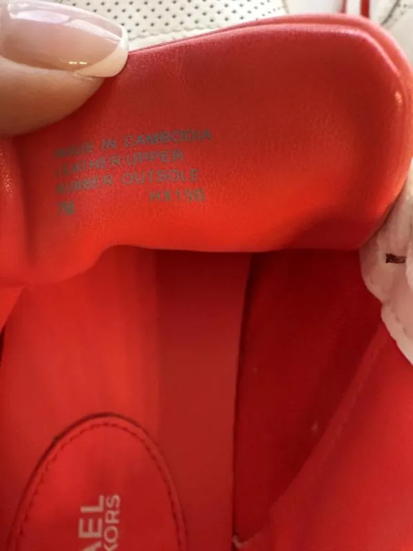 Sneakers Michael Kors EU 37 | Alb, Piele naturală - Image 6