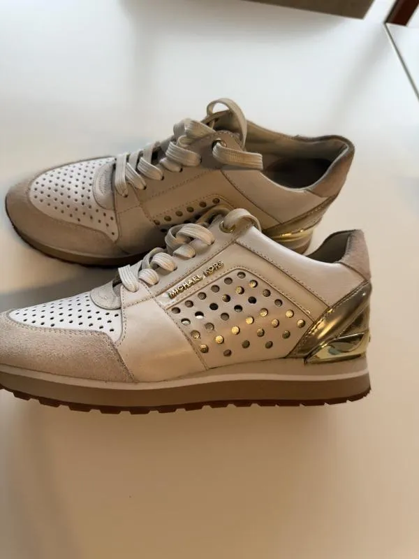 Sneakers Michael Kors EU 37 | Bej, Piele naturală - Image 3