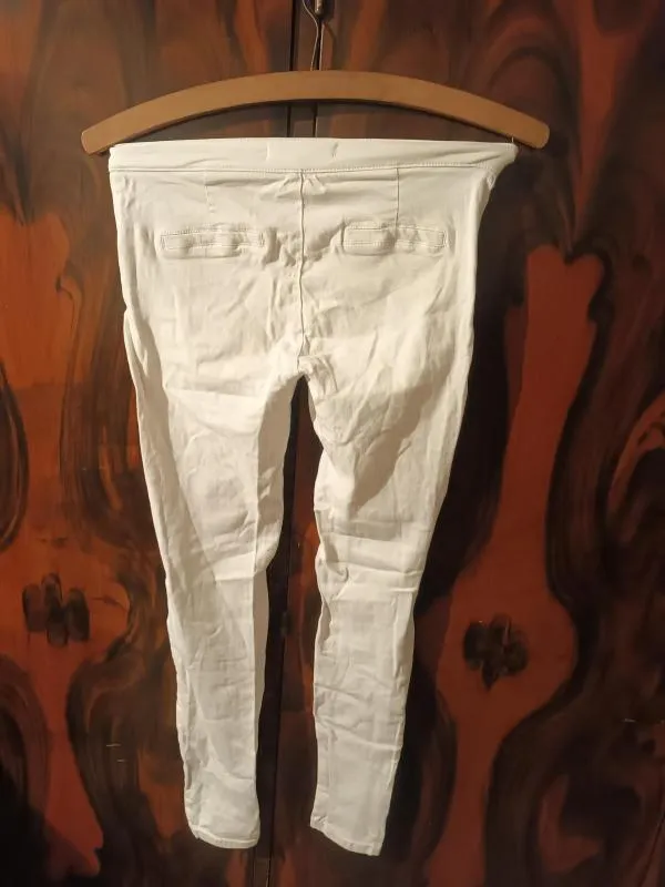 Blugi Tally weijl S-M | Alb, Lungi - Image 3