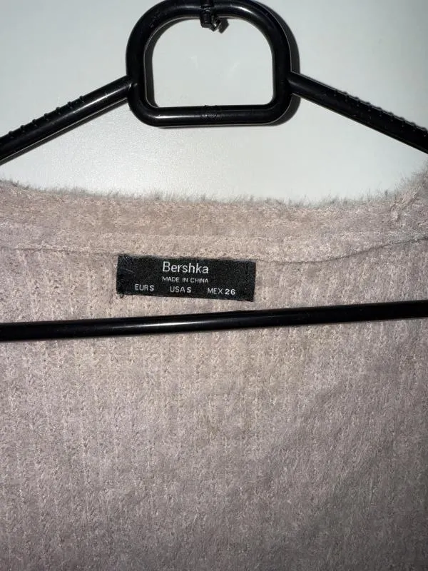 Pulover Bershka S | Bej, Normal, Mânecă lungă, Regular fit - Image 3