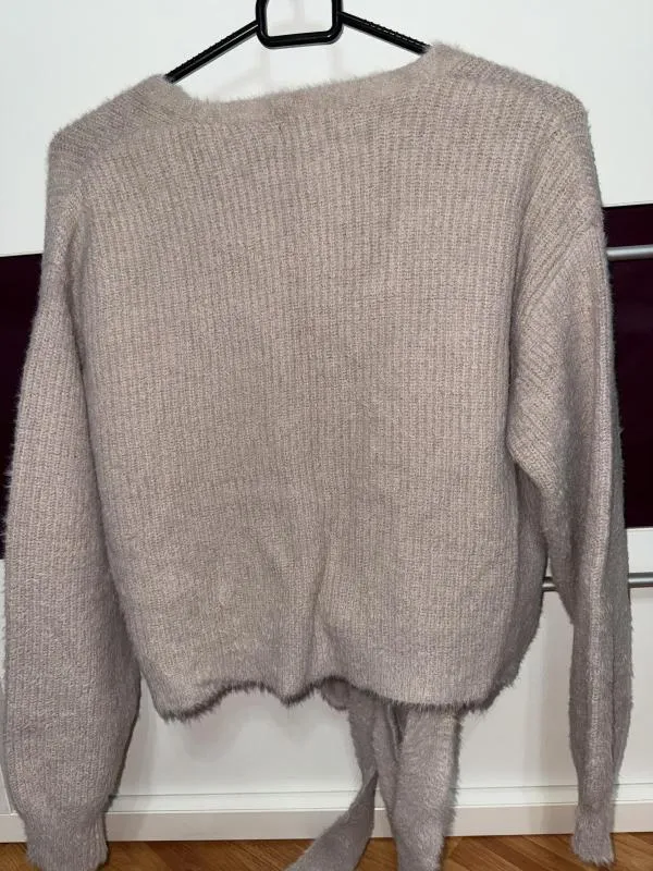 Pulover Bershka S | Bej, Normal, Mânecă lungă, Regular fit - Image 5