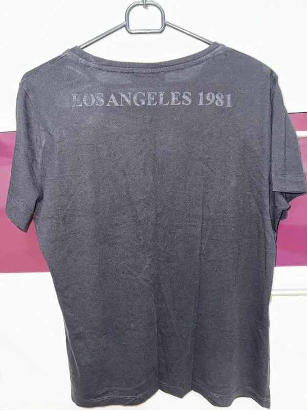 Tricou Guess S | Negru, Normal, Mânecă scurtă, Logo - Image 5