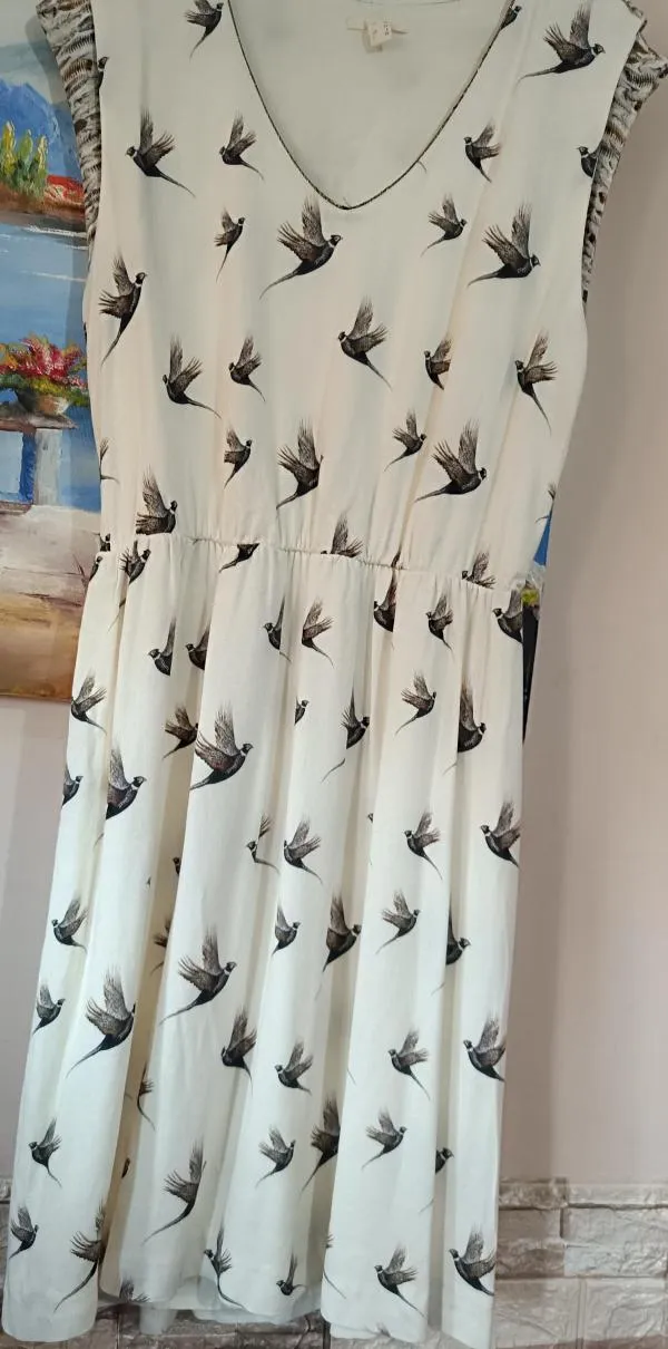Rochie de vară Esprit EU 40 | Alb, Midi, Fără mâneci - Image 2