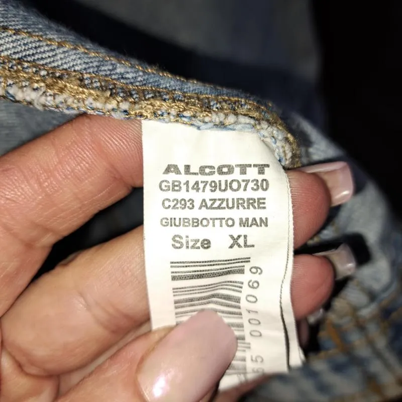 Geacă de blugi Alcott XL | Albastru, Cu glugă, Denim - Image 5