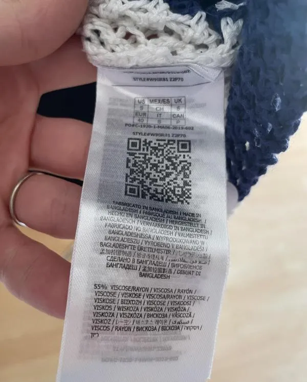 Pulover Guess EU 36 | Alb, Normal, Regular fit, Vâscoză - Image 6