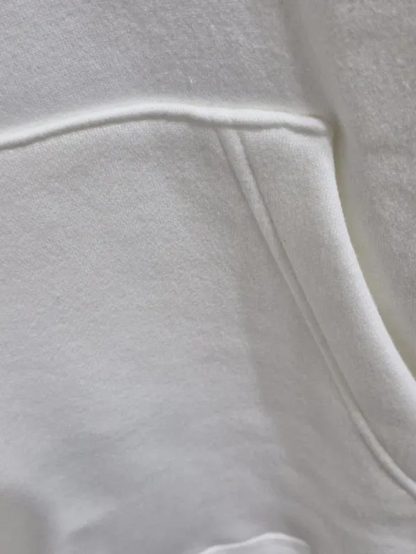 Hanorac Nike M | Alb, Mânecă lungă, Logo, Bumbac - Image 7