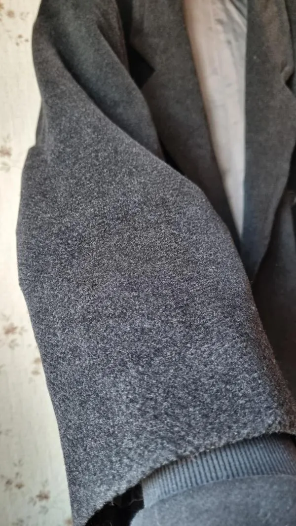 Palton de lână Hugo Boss EU 48 | Negru, Fără glugă, Lână - Image 6