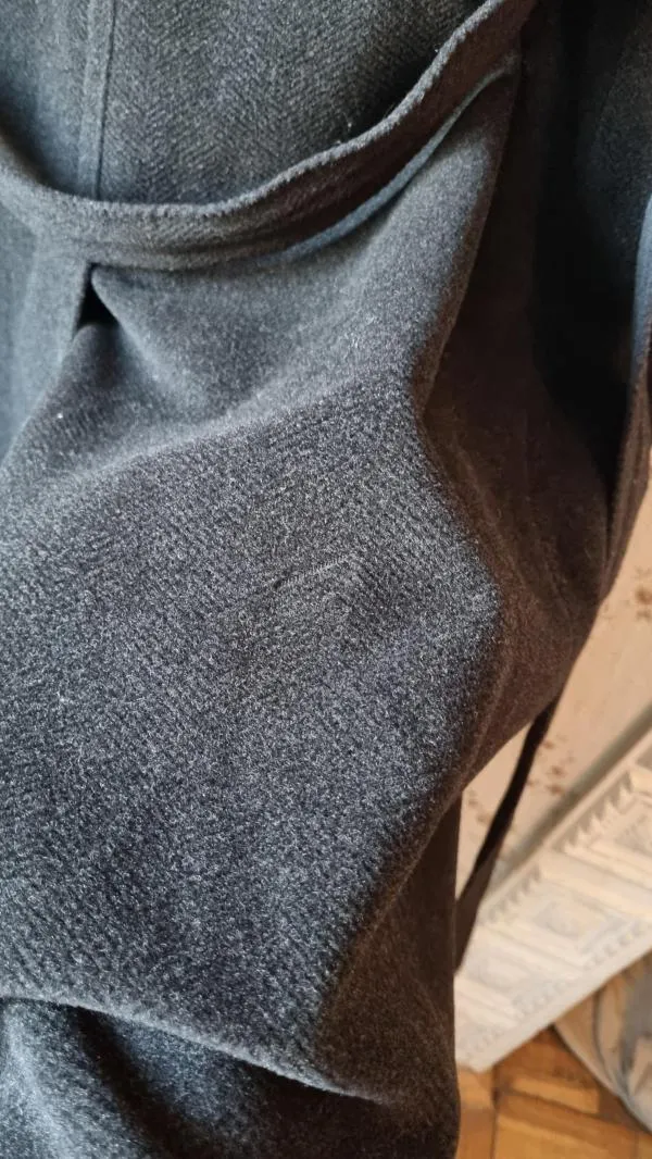 Palton de lână Hugo Boss EU 48 | Negru, Fără glugă, Lână - Image 9