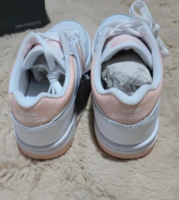 Sneakers New Balance EU 39.5 | Alb, Logo, Piele naturală - Image 6