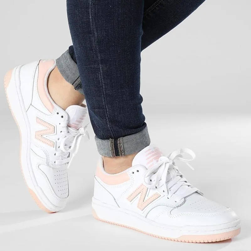 Sneakers New Balance EU 39.5 | Alb, Logo, Piele naturală - Image 2