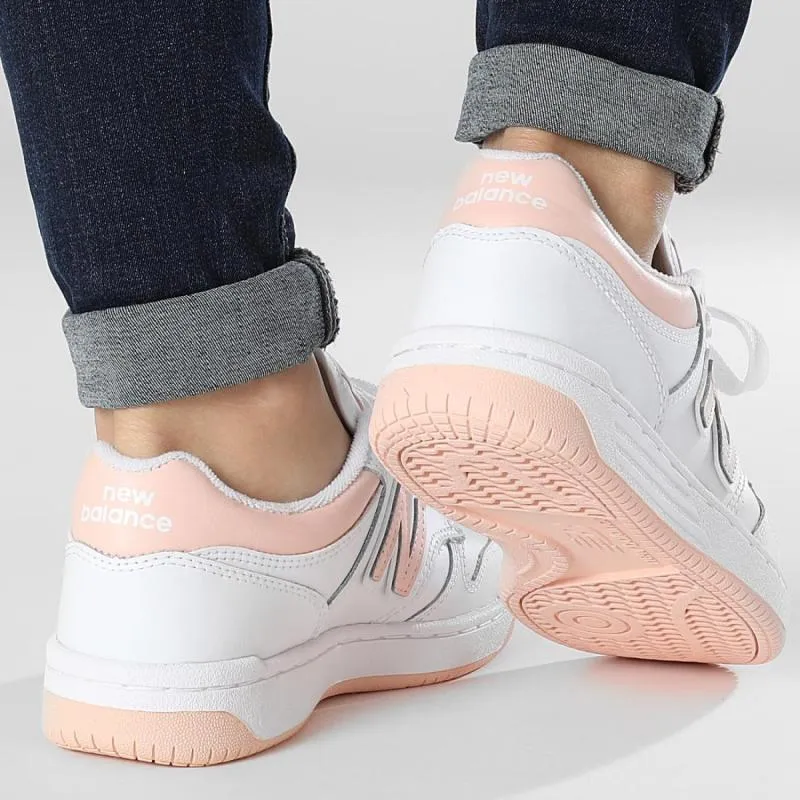 Sneakers New Balance EU 39.5 | Alb, Logo, Piele naturală - Image 3