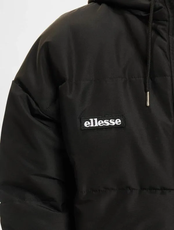 Geacă matlasată Ellesse EU 44 | Negru, Cu glugă, Logo - Image 5