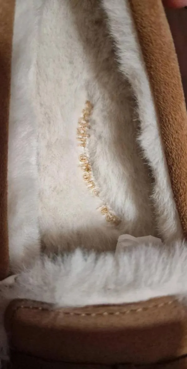 Mocasini Marks & Spencer EU 37 | Caramel, Piele întoarsă Suede - Image 4