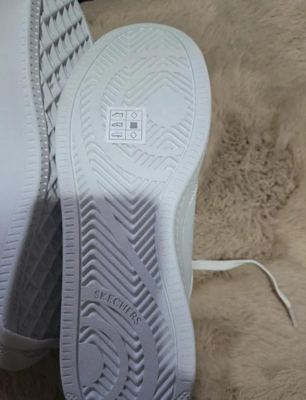 Sneakers Skechers EU 38.5 | Alb, Logo - Image 3
