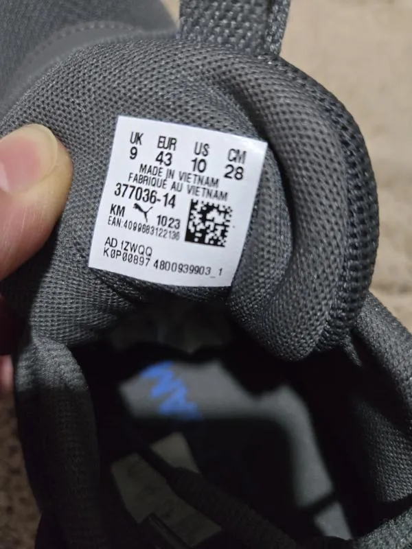 Pantofi de alergare Puma EU 43 | Gri, Logo - Image 7