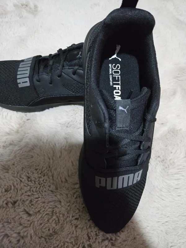 Pantofi de alergare Puma EU 43 | Negru, Logo - Image 3