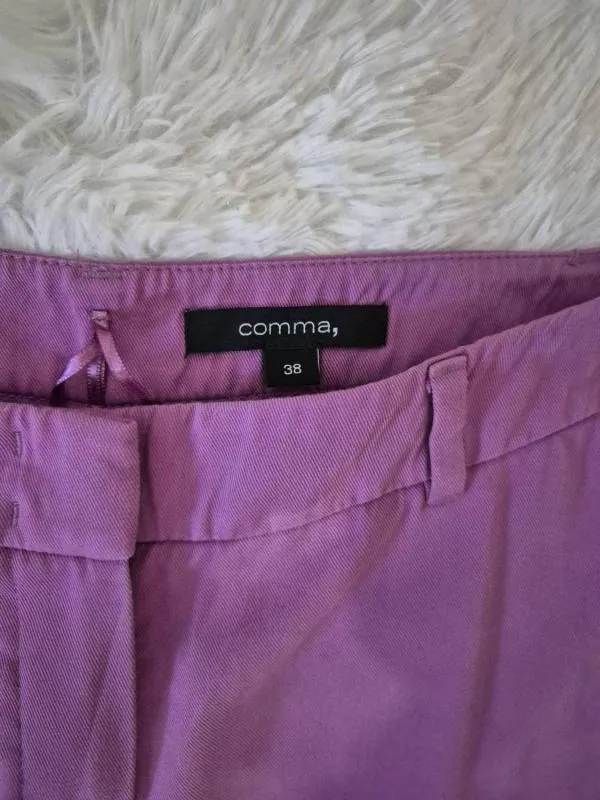 Pantaloni Comma EU 38 | Mov, Lungi, Tapered (Conici) fit - Image 4