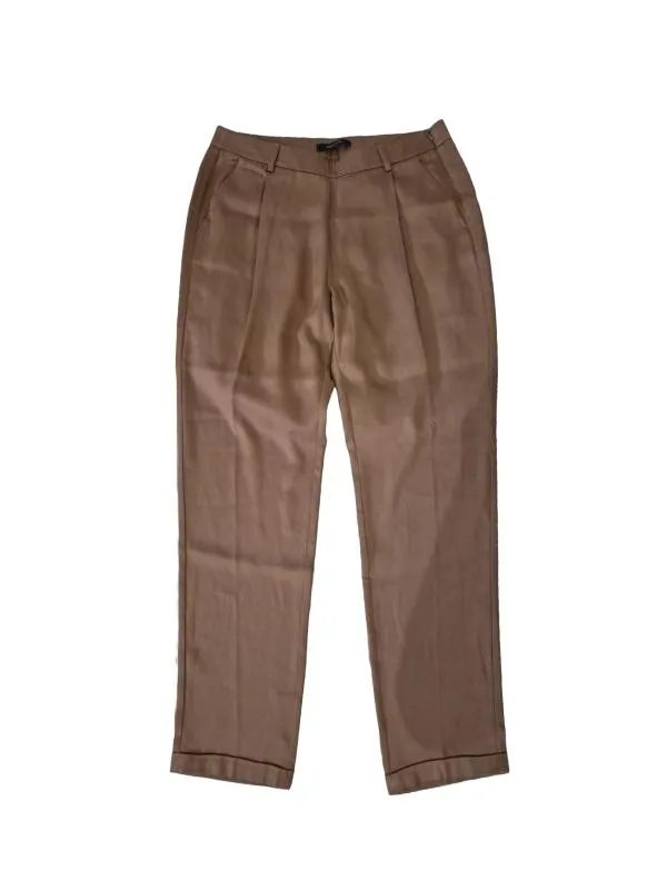 Pantaloni Comma EU 38 | Caramel, Lungi, Tapered (Conici) fit