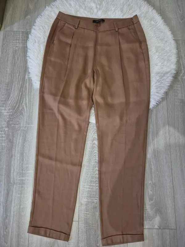 Pantaloni Comma EU 38 | Caramel, Lungi, Tapered (Conici) fit - Image 2