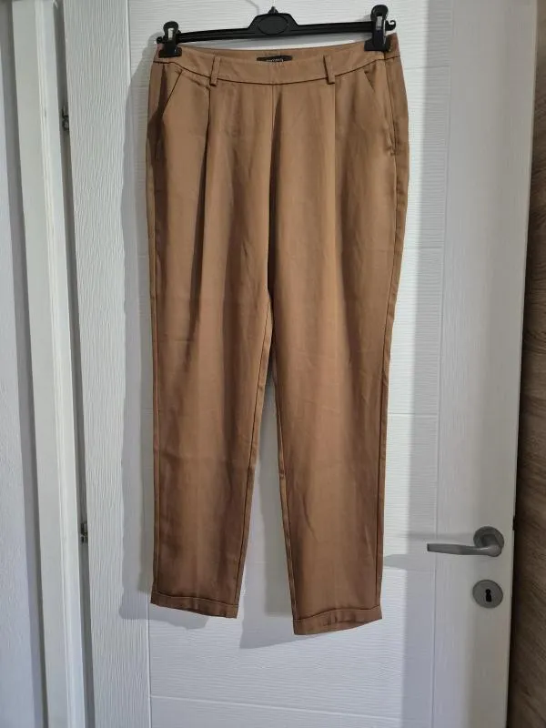 Pantaloni Comma EU 38 | Caramel, Lungi, Tapered (Conici) fit - Image 8