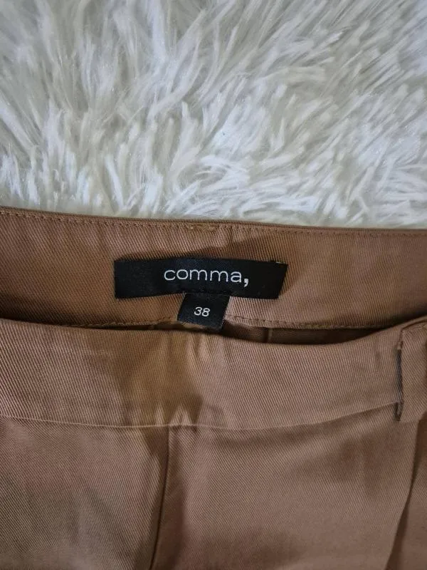 Pantaloni Comma EU 38 | Caramel, Lungi, Tapered (Conici) fit - Image 5