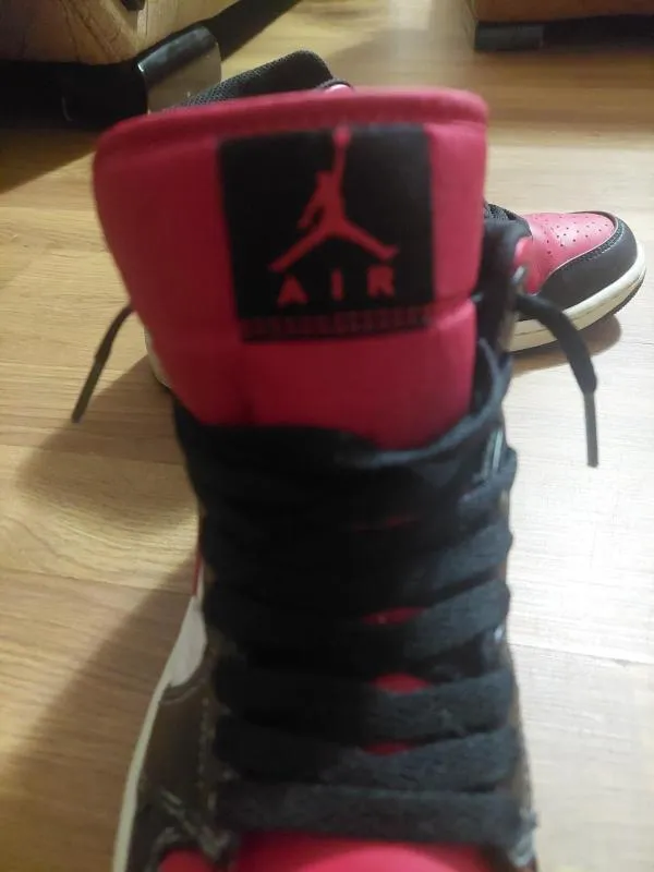 Sneakers AIR JORDAN EU 40 | Roșu, Piele naturală - Image 5