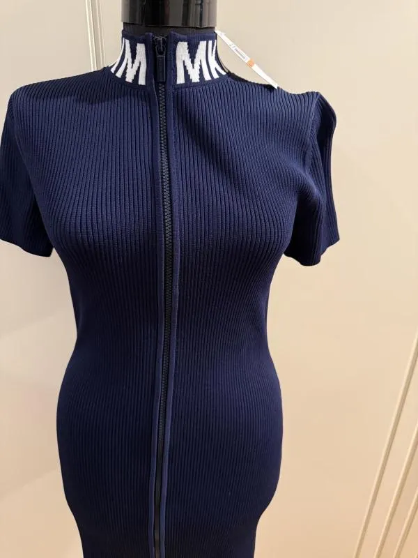 Rochie casual Michael Kors S | Bleumarin, Mini, Mânecă scurtă - Image 4