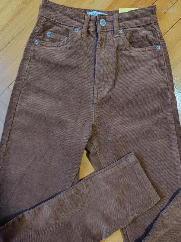 Pantaloni Pull&Bear EU 32 | Maro, Lungi, Talie medie, Skinny fit - Image 2