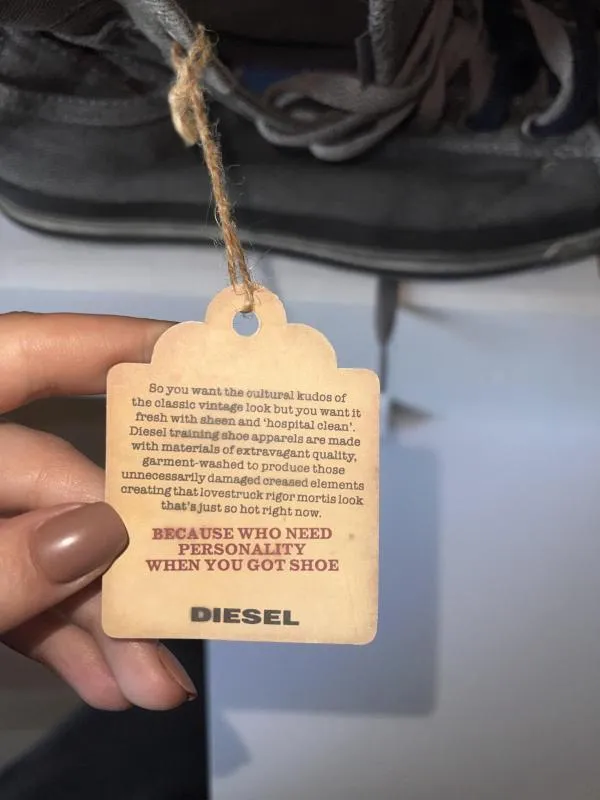 Teniși Diesel EU 41 | Negru, Denim - Image 8