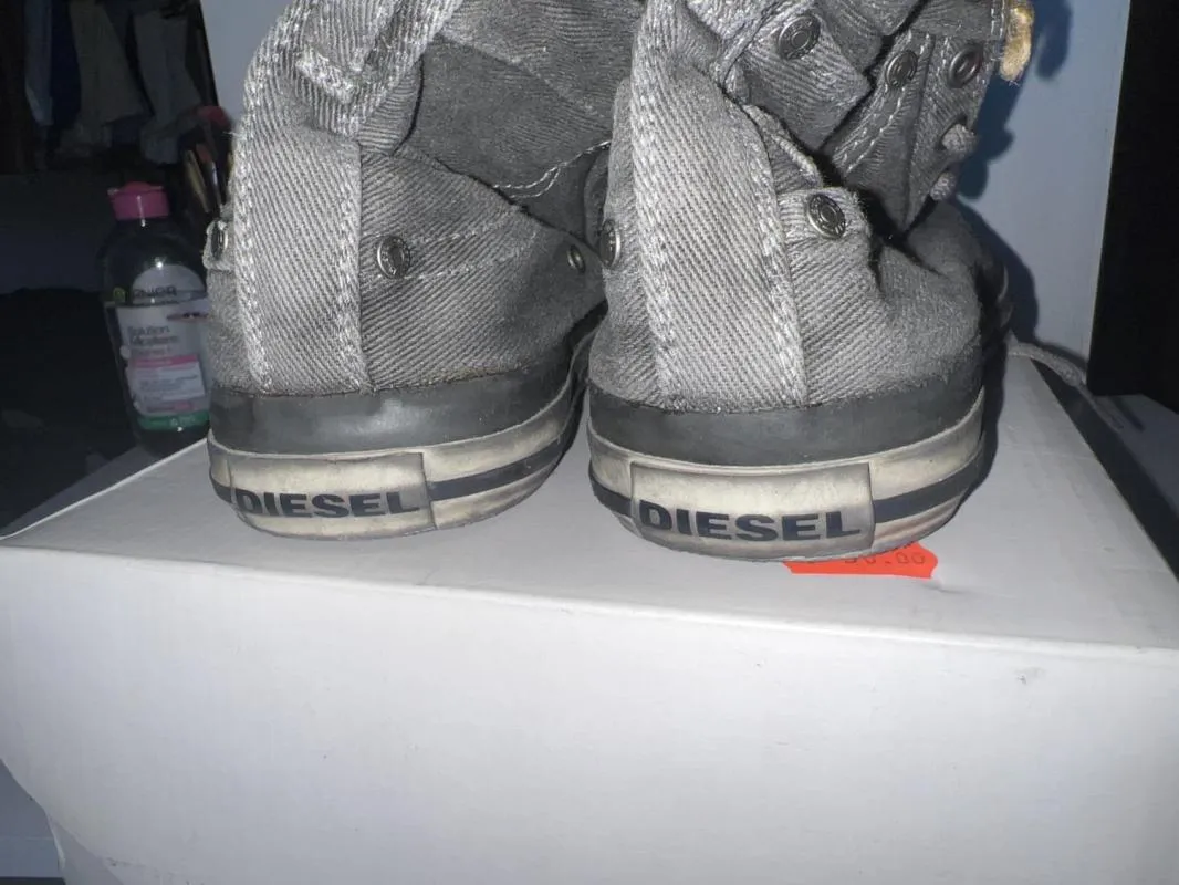 Teniși Diesel EU 41 | Negru, Denim - Image 7
