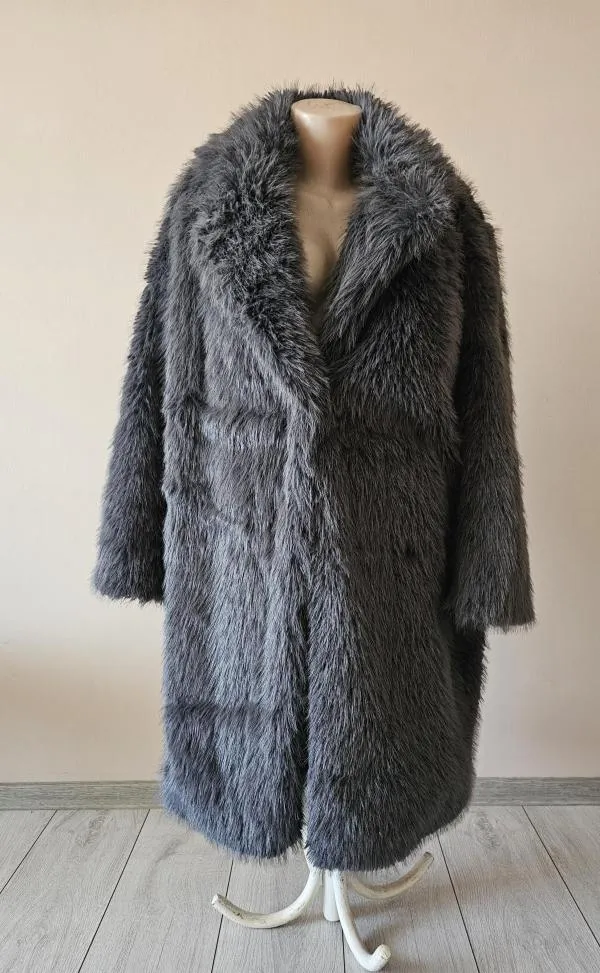 Mantou H&M EU 36 | Gri, Fără glugă - Image 2