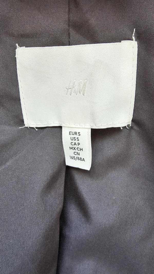 Mantou H&M EU 36 | Gri, Fără glugă - Image 4
