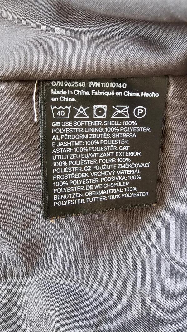 Mantou H&M EU 36 | Gri, Fără glugă - Image 5