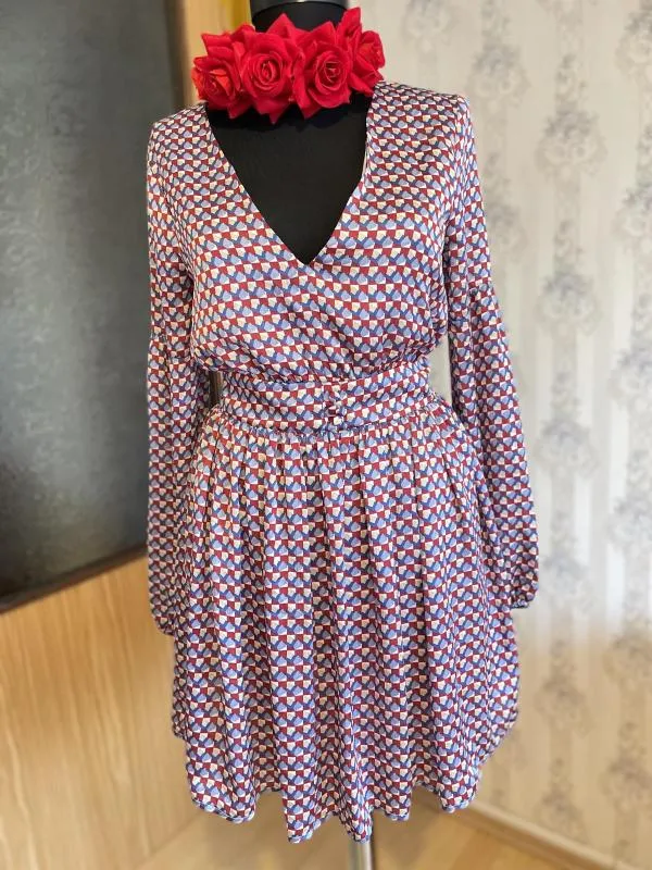 Rochie de seară Missguided EU 34 | Burgundy, Midi, Mânecă lungă - Image 5