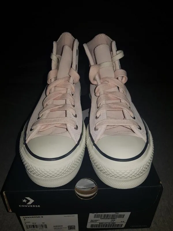 Teniși Converse EU 37.5 | Roz, Piele întoarsă  Suede - Image 5