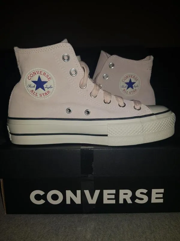 Teniși Converse EU 37.5 | Roz, Piele întoarsă  Suede - Image 3