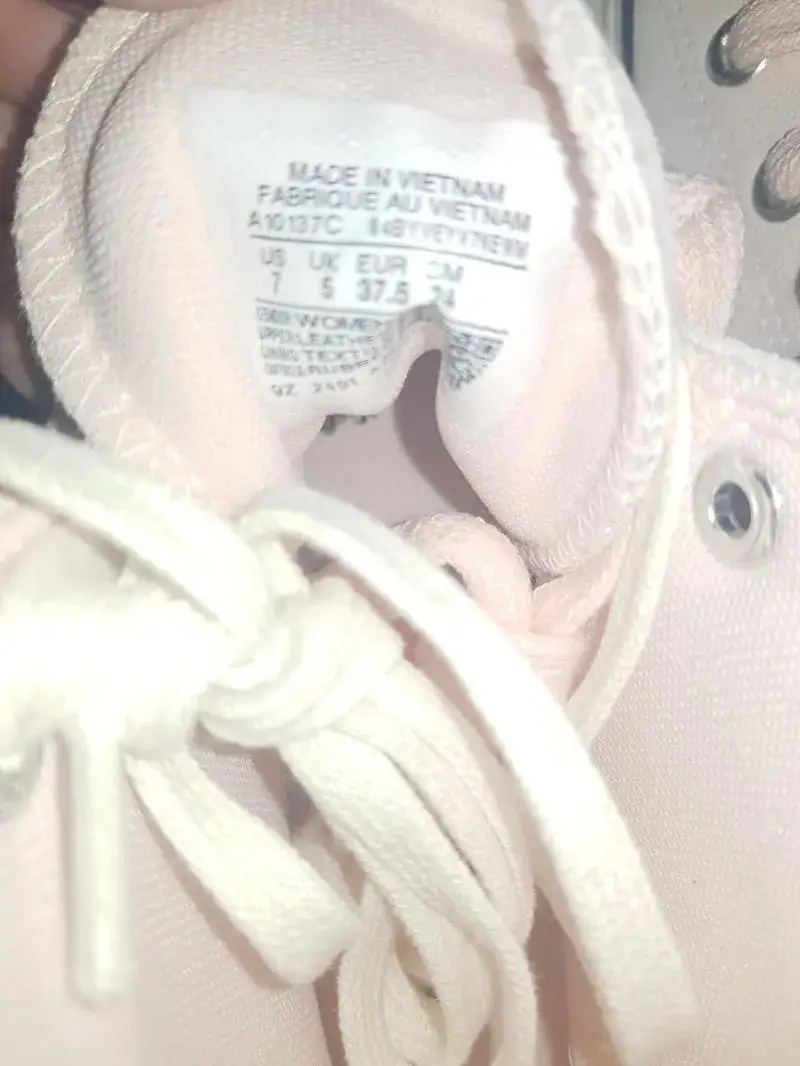 Teniși Converse EU 37.5 | Roz, Piele întoarsă  Suede - Image 8