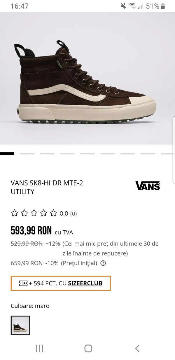 Sneakers Vans EU 36.5 | Maro - Image 5