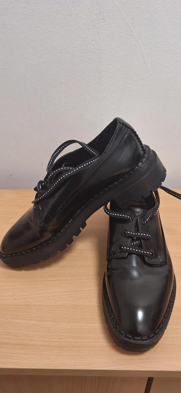 Pantofi track Bershka EU 39 | Negru - Image 3