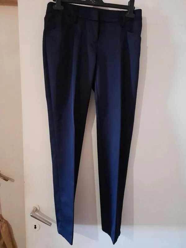 Costum cu sacou și pantaloni MALIBU S | Bleumarin, Poliester - Image 7