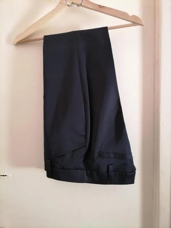 Costum cu sacou și pantaloni MALIBU S | Bleumarin, Poliester - Image 9