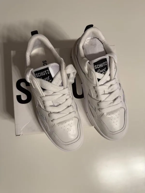 Sneakers Schutz EU 38 | Alb, Piele naturală - Image 2