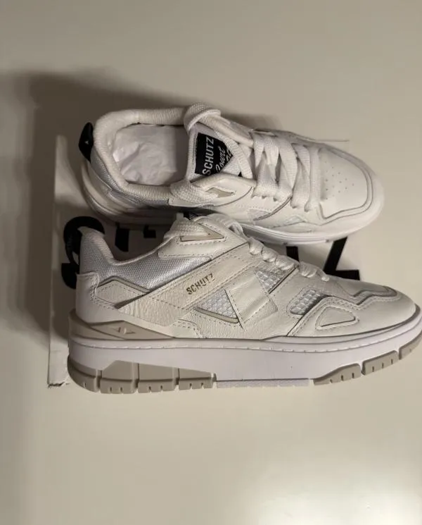 Sneakers Schutz EU 38 | Alb, Piele naturală - Image 3