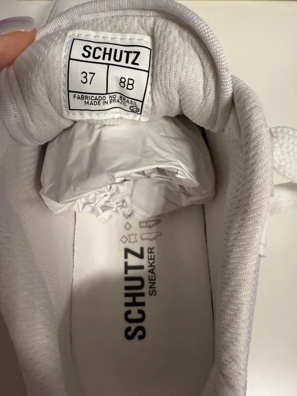 Sneakers Schutz EU 38 | Alb, Piele naturală - Image 5