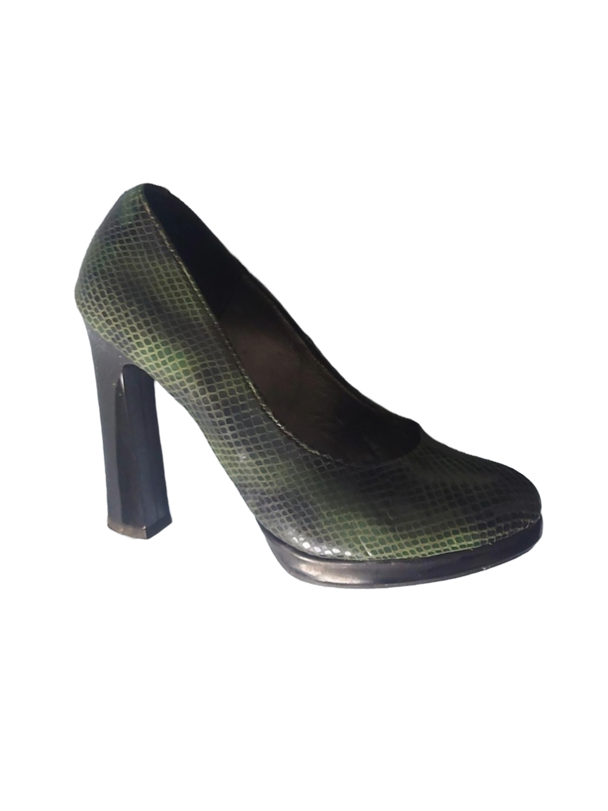 Pantofi cu toc înalt Raxela snake print EU 39
