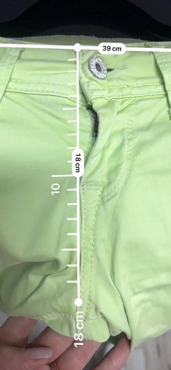 Blugi Pepe Jeans EU 40 | Verde lime, Lungi, Talie joasă, Slim fit, Bumbac - Image 8