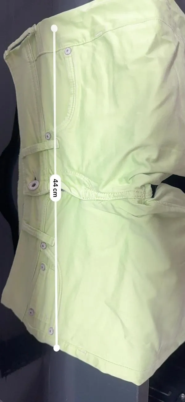 Blugi Pepe Jeans EU 40 | Verde lime, Lungi, Talie joasă, Slim fit, Bumbac - Image 9