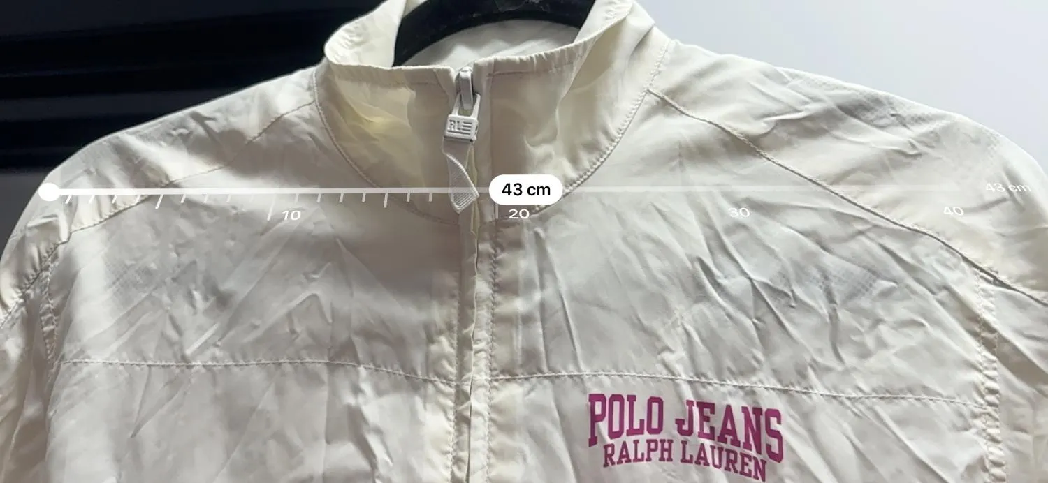 Geacă anti-vânt Polo Ralph Lauren M | Alb, Fără glugă, Nailon - Image 7