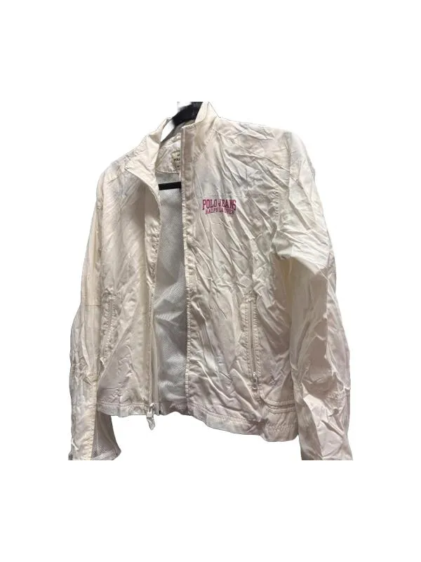 Geacă anti-vânt Polo Ralph Lauren M | Alb, Fără glugă, Nailon
